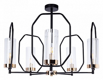 Люстра на штанге Arte Lamp Celaeno A7004PL-5BK