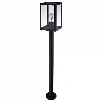 Наземный высокий светильник Arte Lamp Belfast A4569PA-1BK
