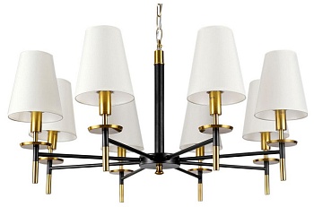 Подвесная люстра Arte Lamp Riccardo A4075LM-8BK