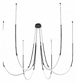 Подвесная люстра Arte Lamp Klimt A2850SP-42BK