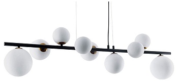 Подвесная люстра Arte Lamp Gemini A2243SP-9BK