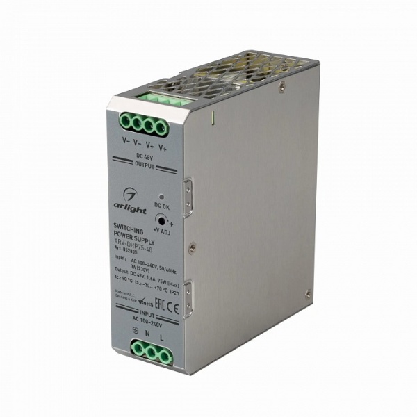 Блок питания Arlight ARV-DRP75 052805